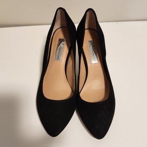 INC I.N.C International Concepts black suede pump Zitah Macy's Size 6.5
